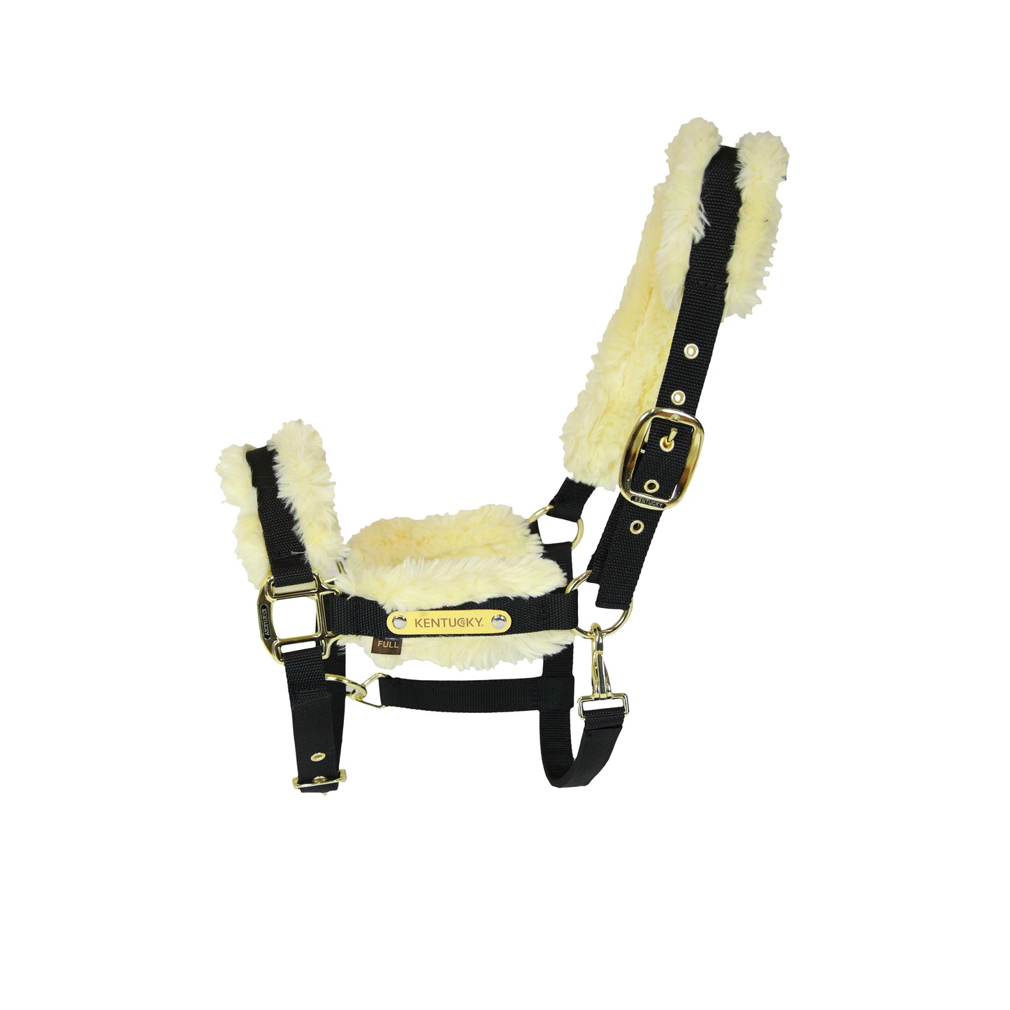 KENTUCKY Lammfell Halfter Nylon