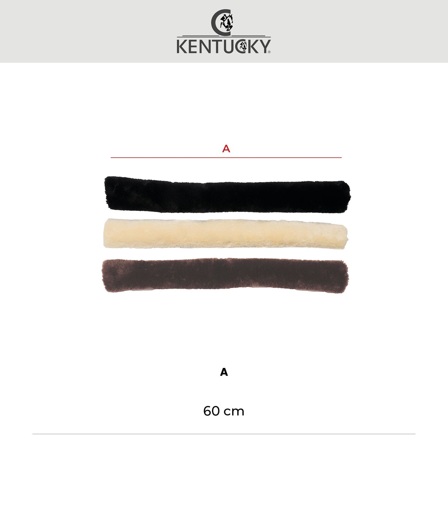 KENTUCKY Lammfell Vorderzeugschoner