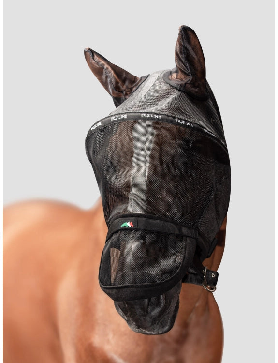 EQUILINE Fliegenmaske mit Nasenschutz