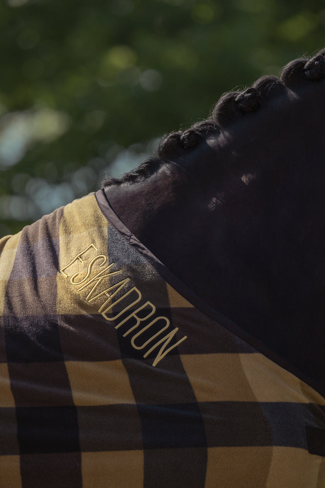 ESKADRON Abschwitzdecke „Fleece Check“, Heritage 25