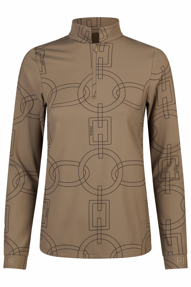 PIKEUR Funktionsshirt „ZIP Shirt“, 8284 Selection