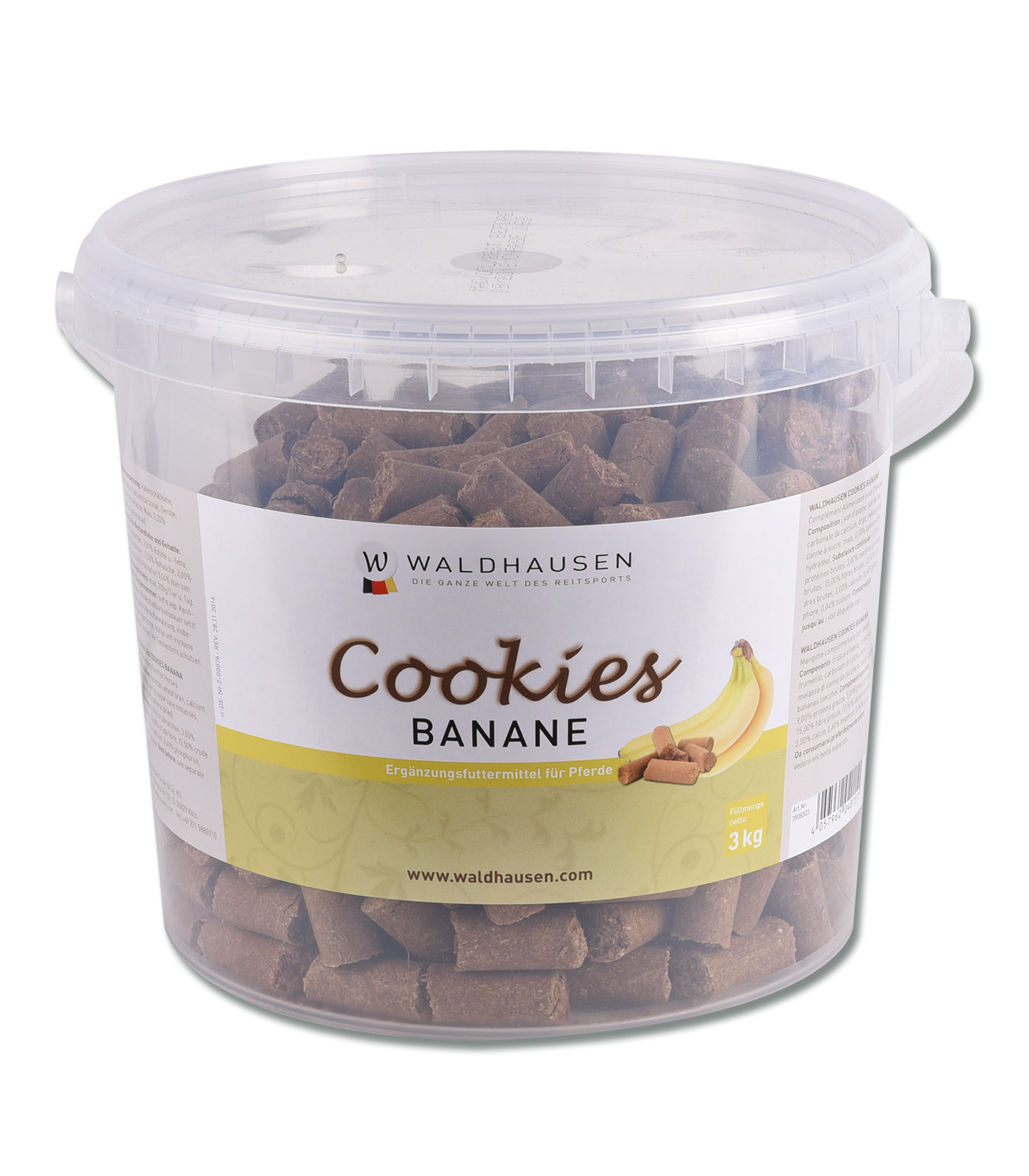 Waldhausen Cookies"Banane", 3kg Eimer