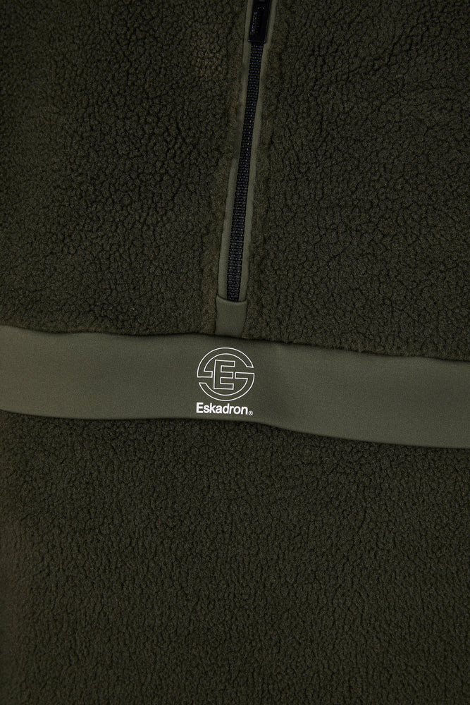 ESKADRON Sweater „Half-ZIP Teddy“, Dynamic 25