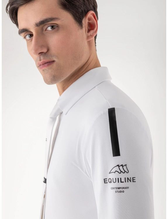 
                  
                    EQUILINE Herren Turniershirt „COONAC“, Turnierpolo, HW24
                  
                