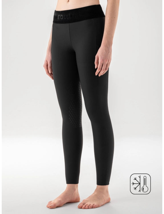 EQUILINE Winterreitleggings „GIRAFH“, Knee Grip, HW24