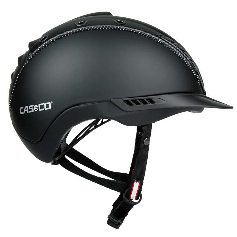 
                  
                    CASCO Reithelm "Mistrall-2 Edition, Schwarz- SW Struktur
                  
                