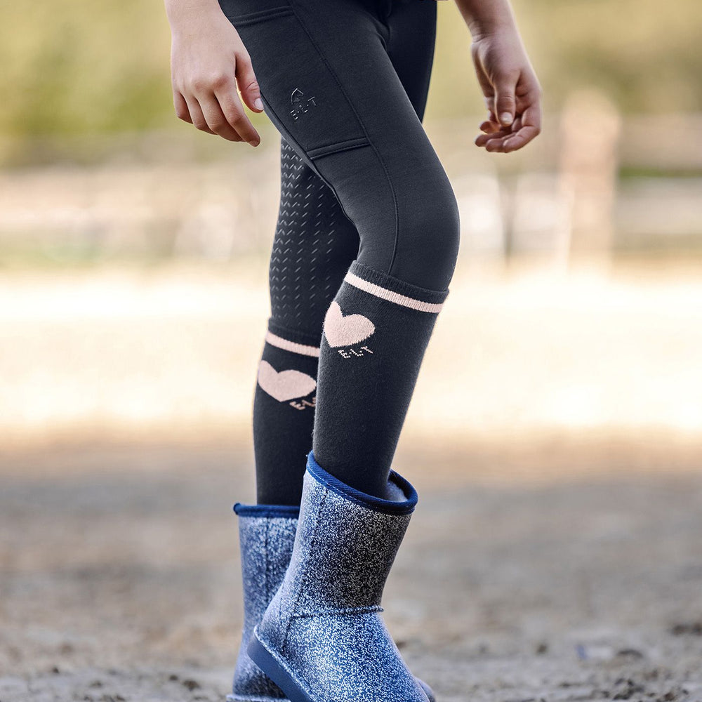 
                  
                    ELT Kinderreitsocken „Glitter“, 3er Pack
                  
                