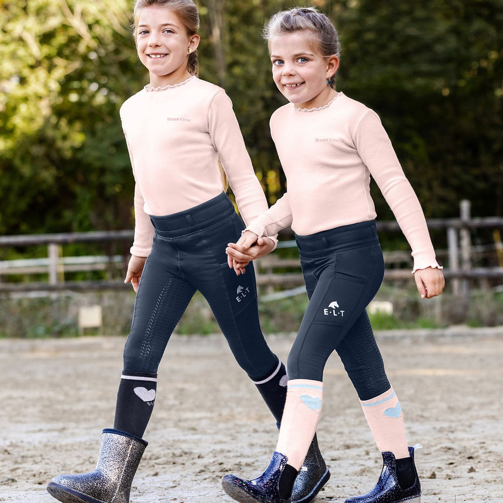
                  
                    ELT Kinderreitsocken „Glitter“, 3er Pack
                  
                
