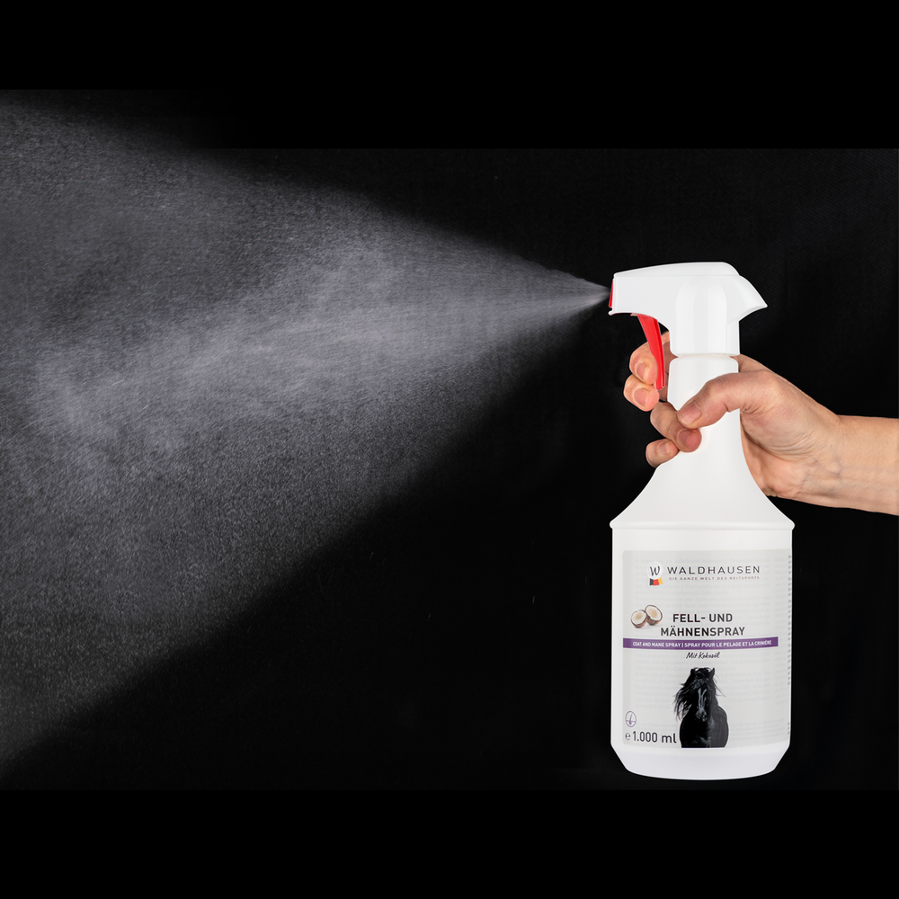Waldhausen Fell- und Mähnenspray mit Kokosöl, 1000ml