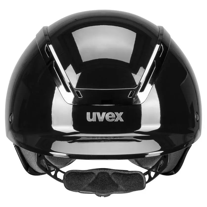 
                  
                    UVEX Reithelm „Exxeed Shiny Chrome“, Schwarz
                  
                