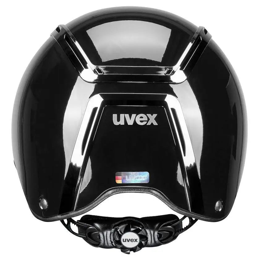 
                  
                    UVEX Reithelm „Exxeed Shiny Chrome“, Schwarz
                  
                