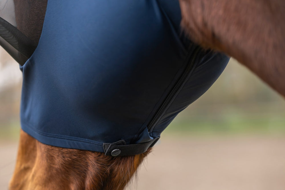 KERBL Fliegenmaske „FinoStretch Zipper“