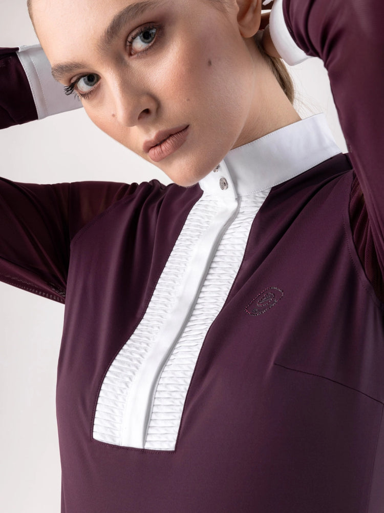 
                  
                    EQUILINE Turnierbluse „GOLK“, HW25
                  
                