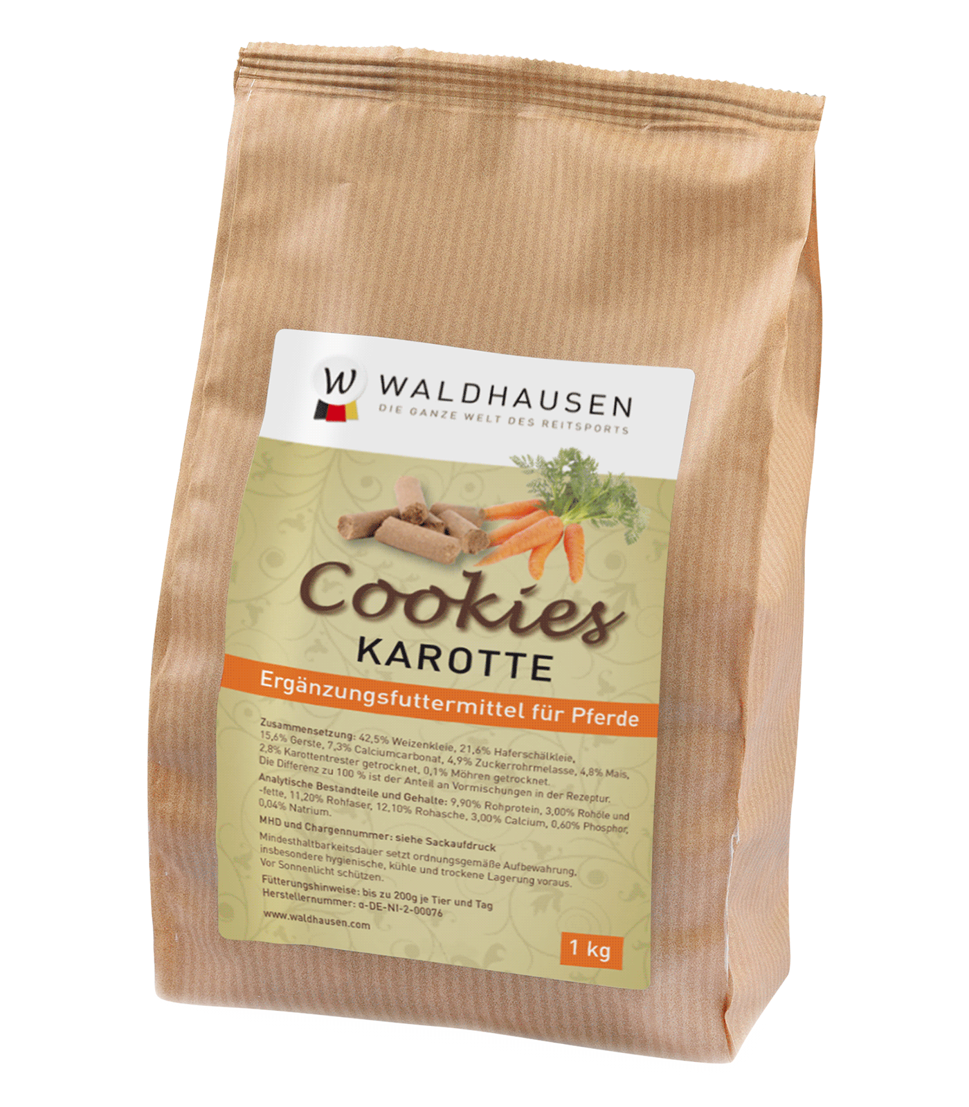 Waldhausen Cookies "Karotte", 1 kg