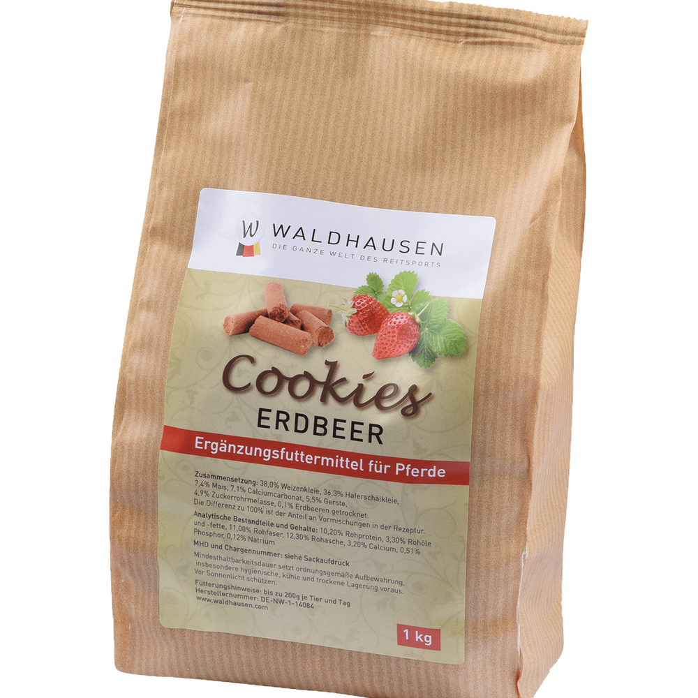 Waldhausen Cookies "Erdbeere", 1 kg