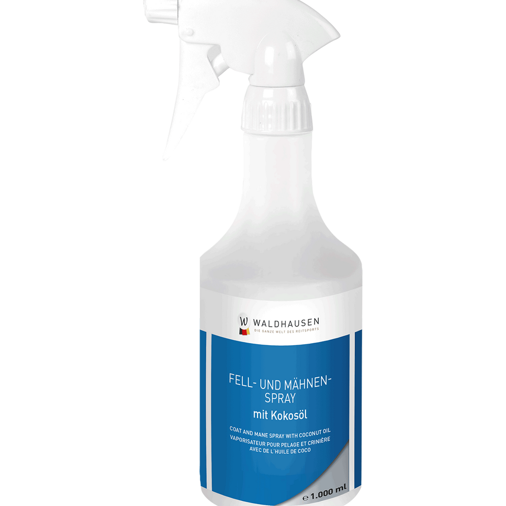 Waldhausen Fell- und Mähnenspray mit Kokosöl, 1000ml