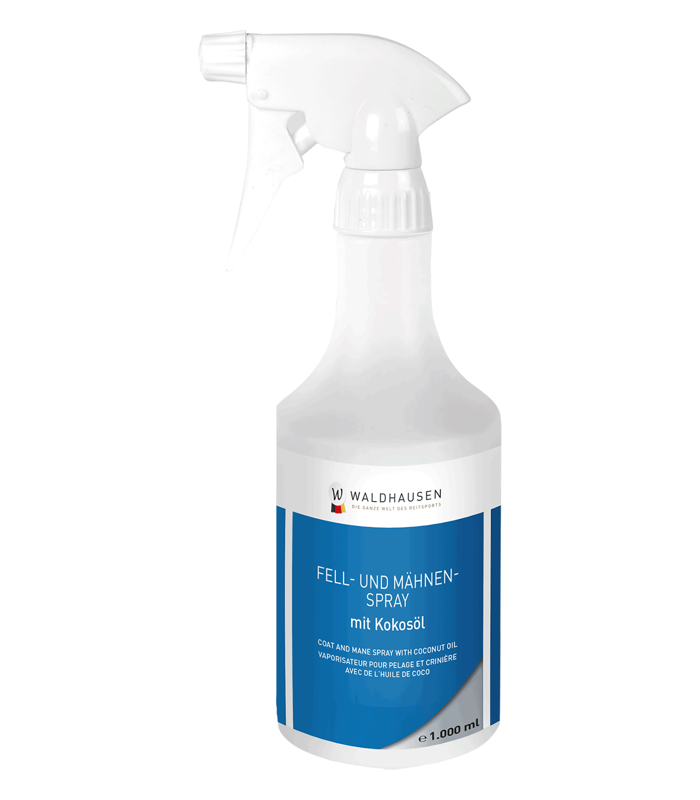 Waldhausen Fell- und Mähnenspray mit Kokosöl, 1000ml