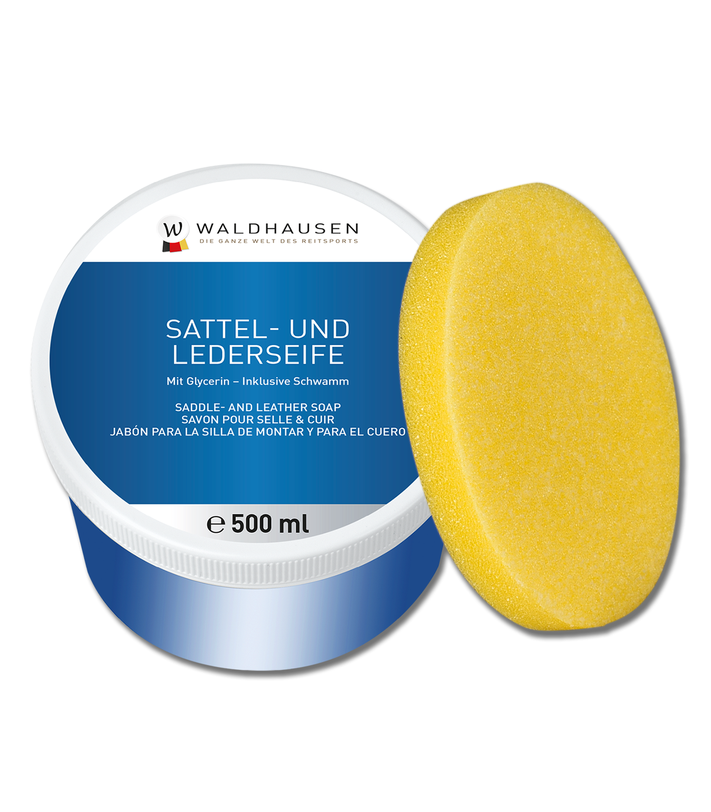 Waldhausen Sattel- & Lederseife, 250ml