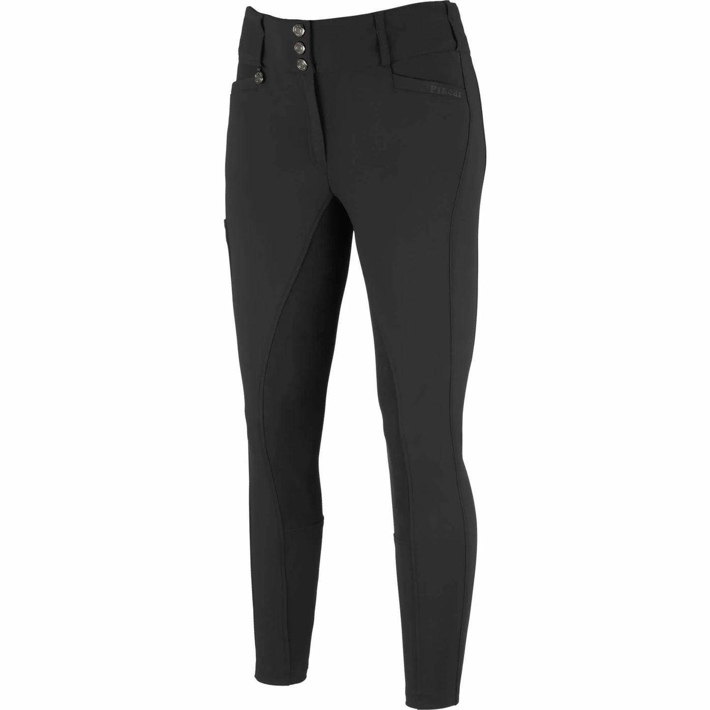 PIKEUR Reithose „Candela CUR.FFL“, Highwaist Curvy, Vollbesatz, 3986 Sports
