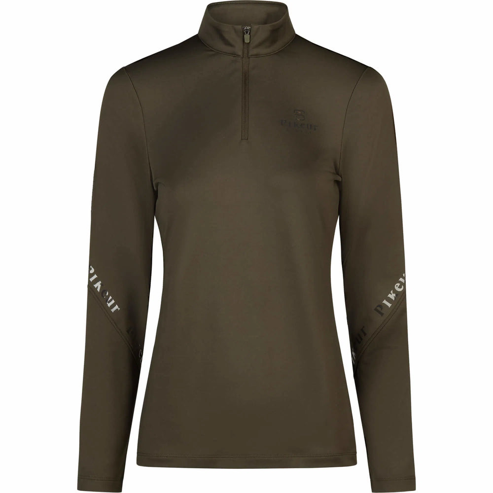 PIKEUR Langarmshirt „Zip Shirt“, 8270 Sports